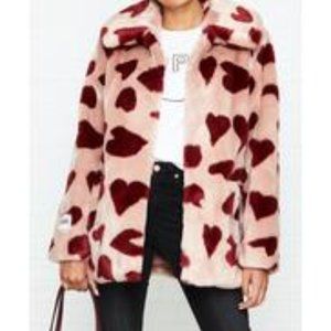 Faux fur coat